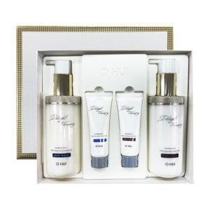O HUI Body Care Gift Set – includes Sparkling Citrus, Fresh Green Tea, and Fruity Floral body products for refreshing, nourishing, and aromatic skincare