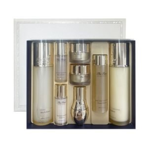 OHUI The First Geniture 2pcs Special Set – Premium Korean anti-aging skincare duo featuring essence and emulsion with signature stem cell technology for radiant, youthful skin.