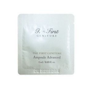 First Geniture Ampoule Advanced - Роскошная ампула с передовой формулой для омоложения и восстановления кожи.