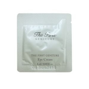 First Geniture Eye Cream Sachet - A luxurious eye cream sachet for firming and rejuvenating the delicate eye area, formulated with advanced ingredients