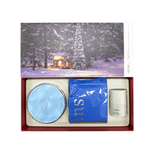 SUM37 Water-full Mesh Cushion Glow Gift Set 01 Light Beige – hydrating Korean cushion foundation with radiant finish and lightweight coverage for glowing skin
