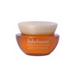 Sulwhasoo Concentrated Ginseng Renewing Cream Classic EX 5ml in a luxurious mini jar for anti-aging skincare