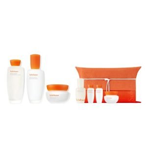 Sulwhasoo Firming 3-Piece Special Set with Jihambo Packaging – premium Korean skincare set for firming and anti-aging, presented in traditional gift packaging.