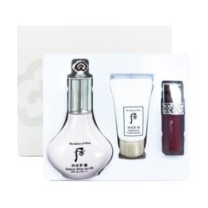 The History of Whoo Gongjinhyang Seol Radiant White BB Special Set – Whitening BB cream with SPF 45 PA+++ for radiant skin and sun protection.
