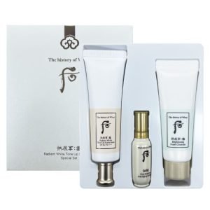 The History of Whoo Seol Radiant White Tone-Up Sunscreen SPF50+/PA++++ — luxury Korean sunblock with whitening, tone-up, and anti-aging benefits