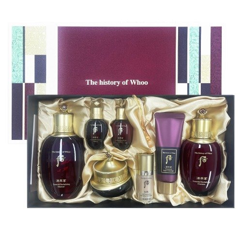 The History of Whoo Jinyulhyang Special 3pcs Set – Korean herbal anti-aging skincare set for firming, nourishing, and revitalizing mature skin
