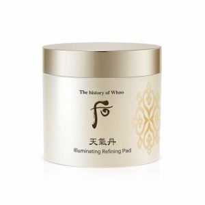 The Whoo Illuminating Refining Pad 60 Pads – Radiance-boosting toner pads for gentle exfoliation and luminous skin