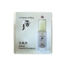 The Whoo Radiant Essence Foundation #21 1ml — lightweight, luminous Korean foundation sample offering skincare benefits, hydration, and a radiant finish.